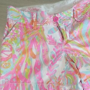 Lilly Pulitzer Callahan shorts, size 0